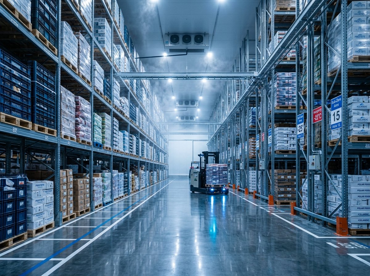 High-Bay Cryogenic Cold Storage Facility