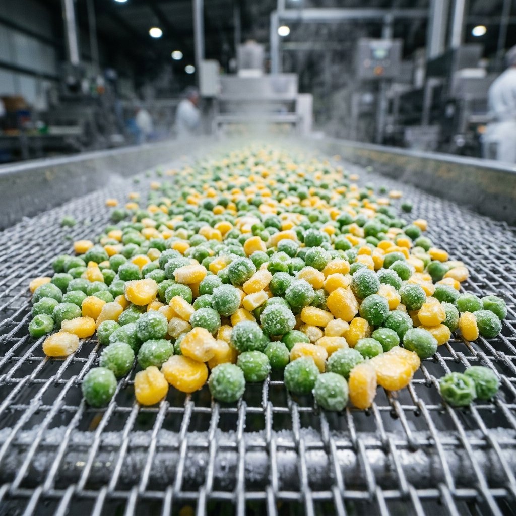 Cryogenic IQF Conveyor Line