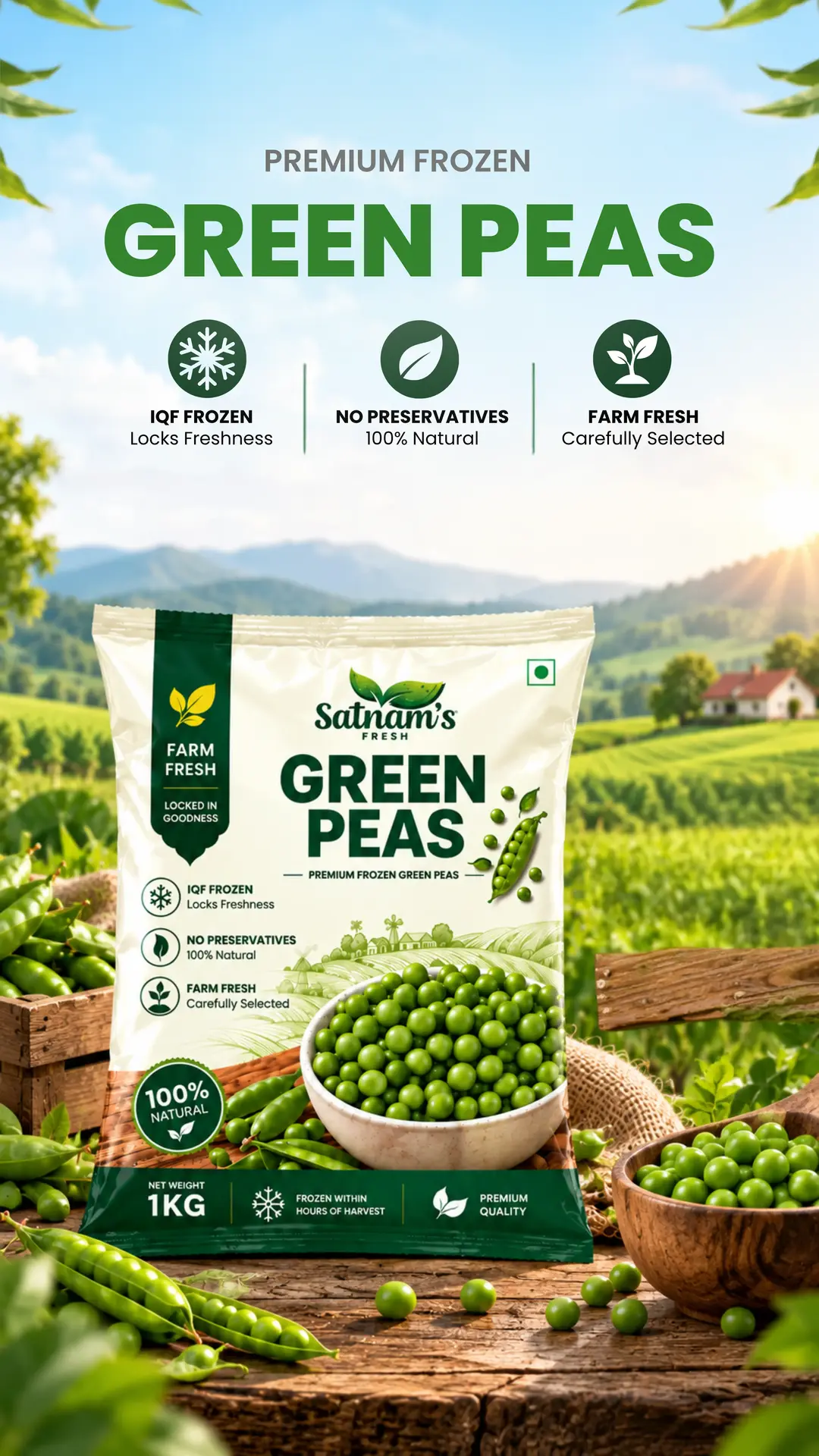 Satnam's Fresh Mix Veg - Ready to Cook, Farm Fresh