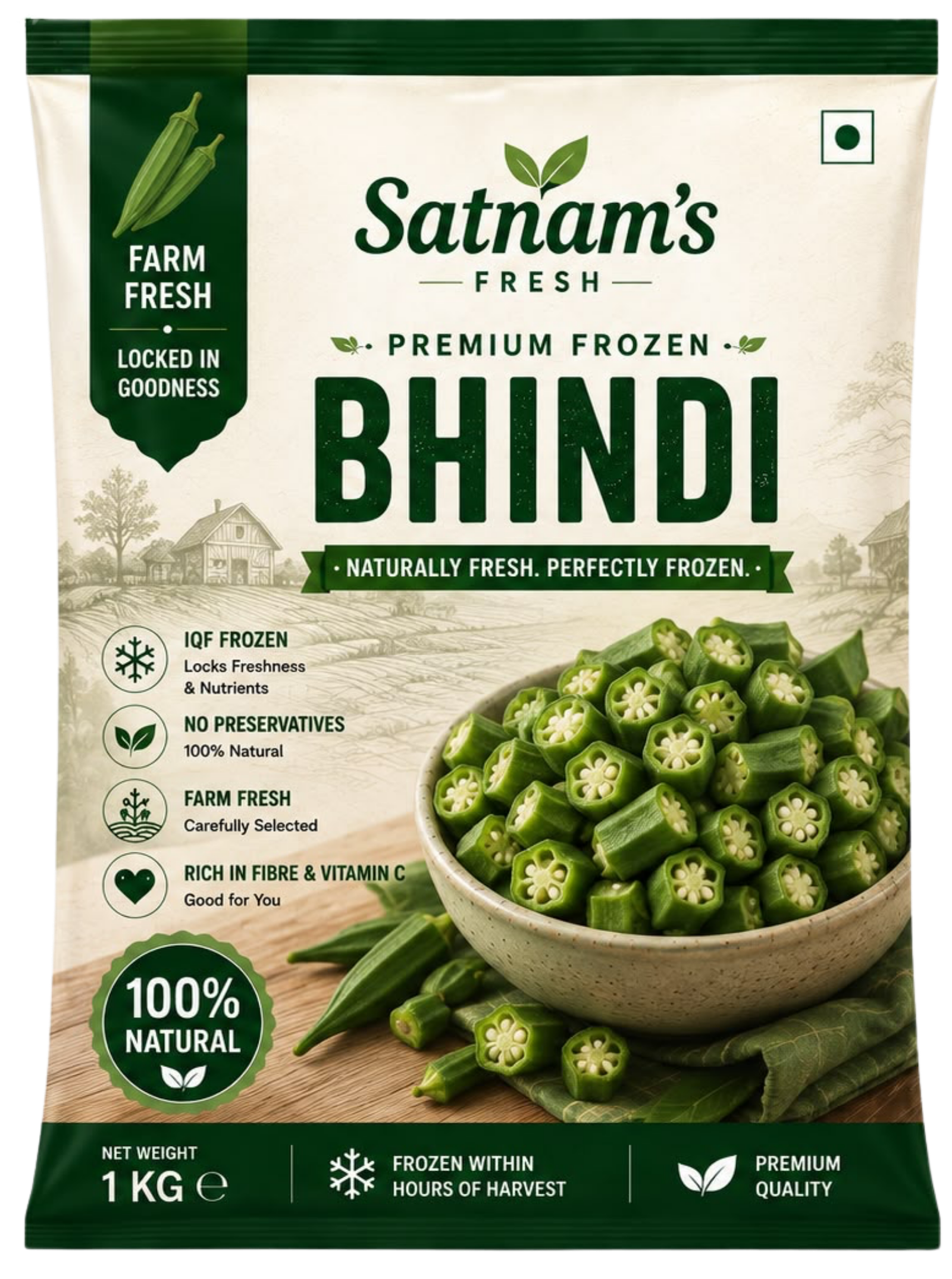 Crisp Farm Bhindi